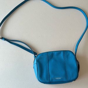 Fossil Leather Crossbody Bag